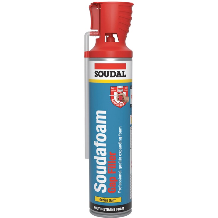 Soudal Soudafoam Gap Filler Genius Gun 600ml